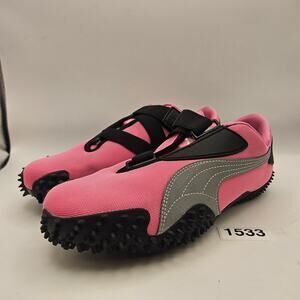 PUMA WOMEN'S 9 MOSTRO OG PINK BLACK SILVER 403571-15 NWOB